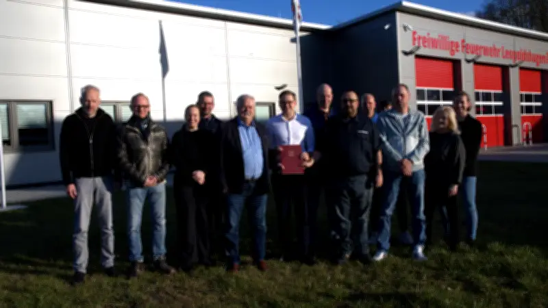 Leopoldshagen erhält nachträgliche Förderung für bereits fertiges Feuerwehrhaus