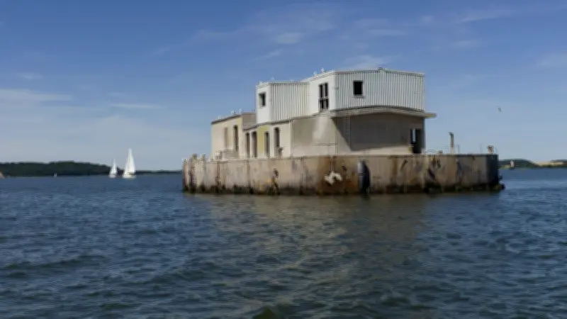 Lost Place im Bodden: Ex-DDR-Marinestation wird versteigert