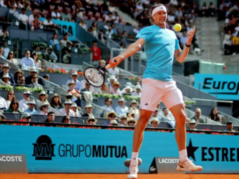Madrid Masters: Zverev nach hartem Kampf in Runde drei