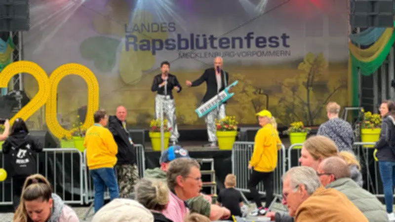 Maifeiertag im Sternberger Seenland: Rapsblütenfest, Pflanzmarkt & mehr