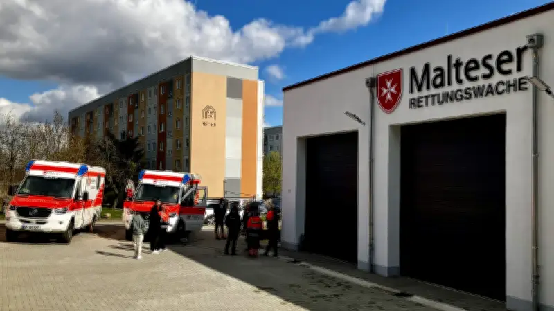 Malteser eröffnen modernste Rettungswache in Harzgerode mit zukunftsweisender Ausstattung