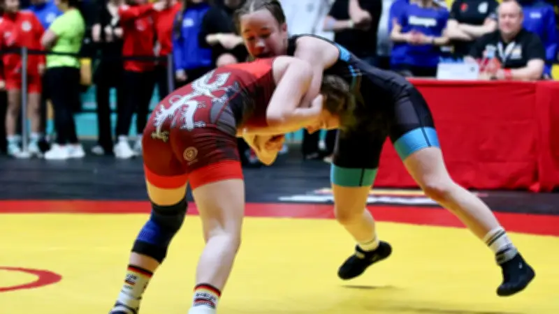 Marie Fund erkämpft sich Bronze bei Deutschen Meisterschaften im Ringen