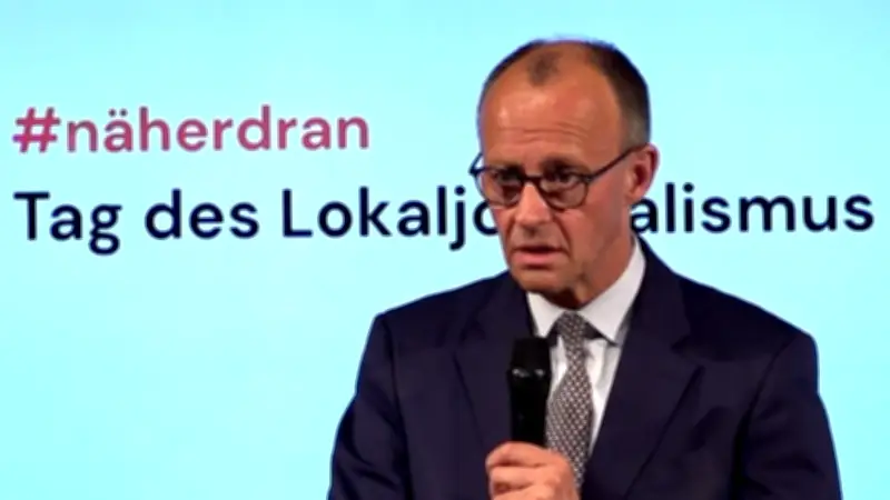 Merz bei Bürgertag: „Ich muss die Angriffe im Netz ertragen“