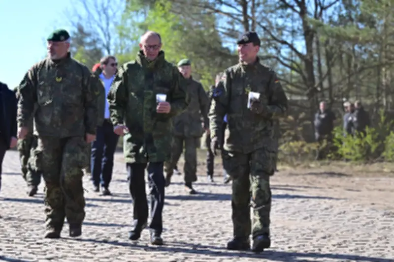 Merz betont transatlantische Partnerschaft mit USA bei Truppenbesuch