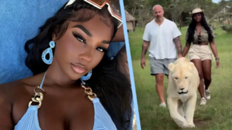 Mysteriöser Tod einer Influencerin in Tansania: Heiratsantrag mit weißer Löwin vor tragischem Ende