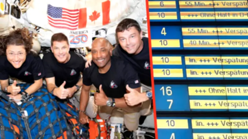 NASA landet Artemis II sekundengenau – Deutsche Bahn träumt von solcher Pünktlichkeit