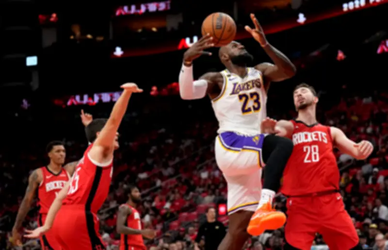NBA: Lakers verlieren klar in Houston, Wembanyama zurück