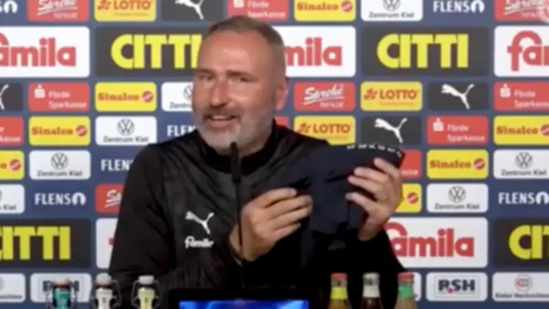 Nächste Kult-Kiel-PK: Walter zu ungewöhnlichem Schritt gezwungen