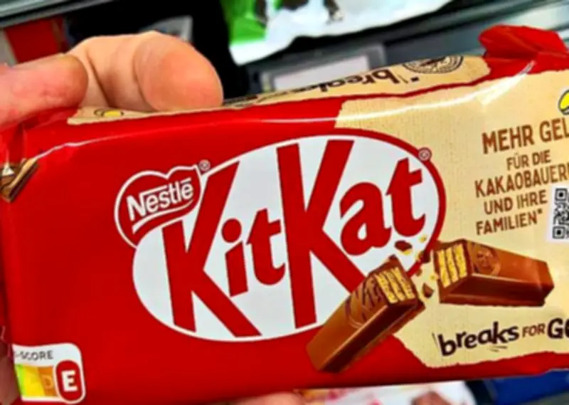 Nestlé startet Fahndung nach 413.793 gestohlenen Kitkat-Riegeln per App
