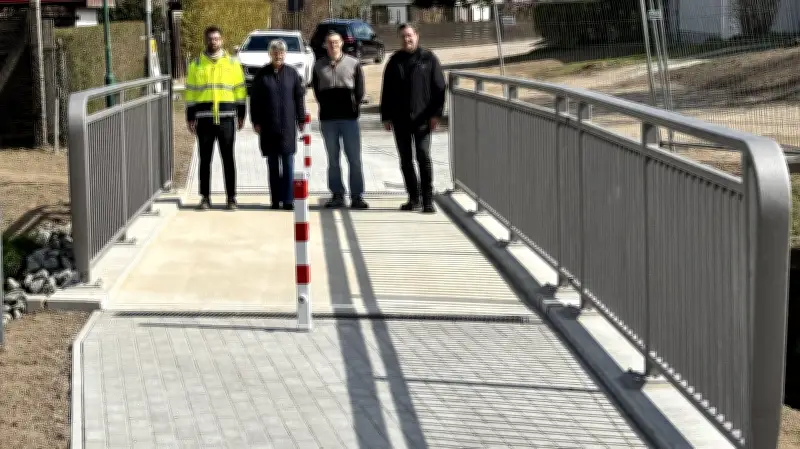 Neue Brücke in Loitz: Nur für Fußgänger und Radfahrer, Autos nur im Notfall