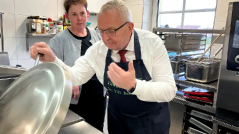 Neue Großküche in Jessenitz versorgt Kitas und Gästehaus mit moderner Essenszubereitung