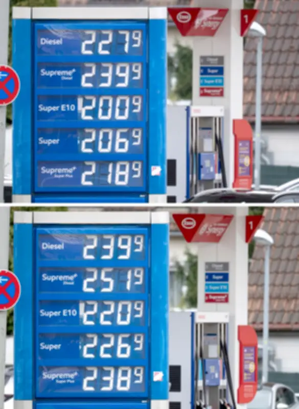 Neue Spritpreisregel: Tankstellen erhöhen Preise mittags um bis zu 20 Cent