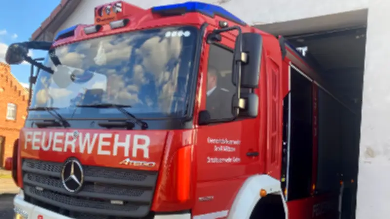 Neues Feuerwehrhaus für Golm: Förderzusage mit Zeitdruck