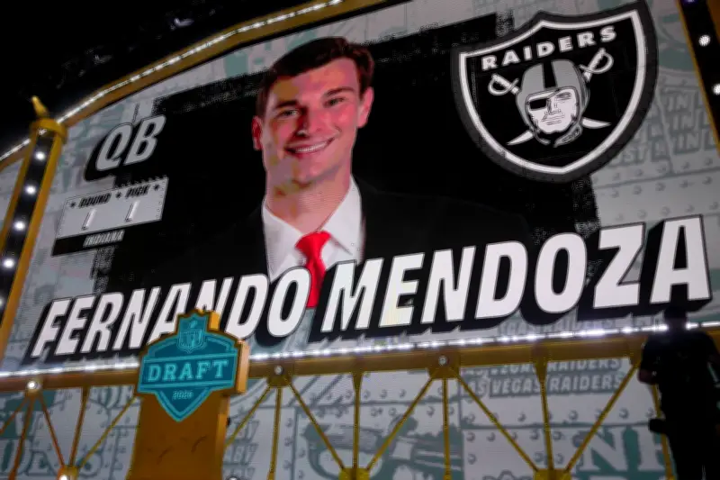 NFL-Draft: Mendoza als Erster von Raiders ausgewählt