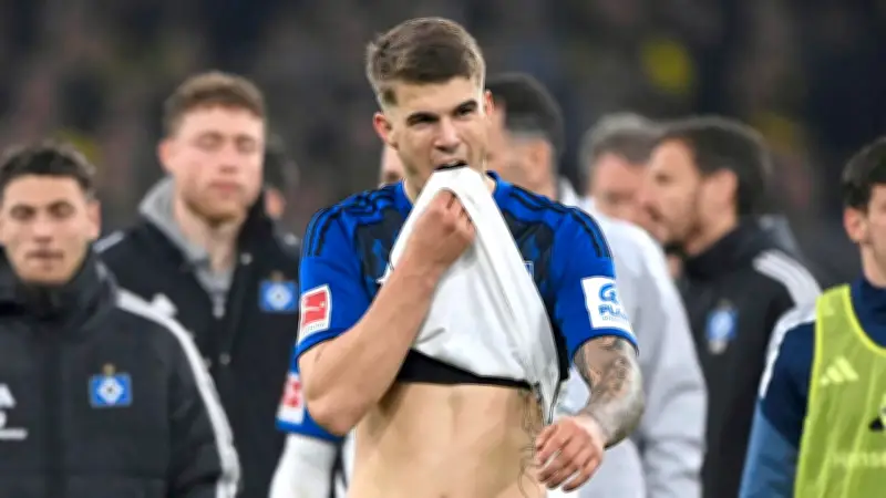 Nicht nur Vuskovic: HSV erleidet schweren Personalschock vor Stuttgart-Spiel