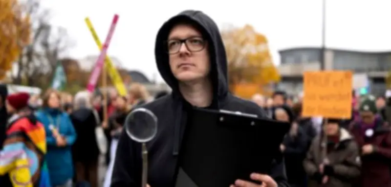 Nico Semsrott fordert mit Demo-Reihe Prüfung eines AfD-Verbots: Satire als Protestform