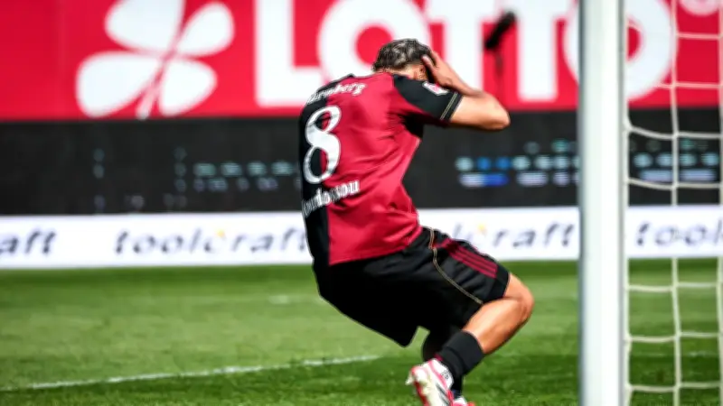 Nürnbergs Laufschwäche besiegelt 0:2-Heimniederlage gegen Dynamo Dresden