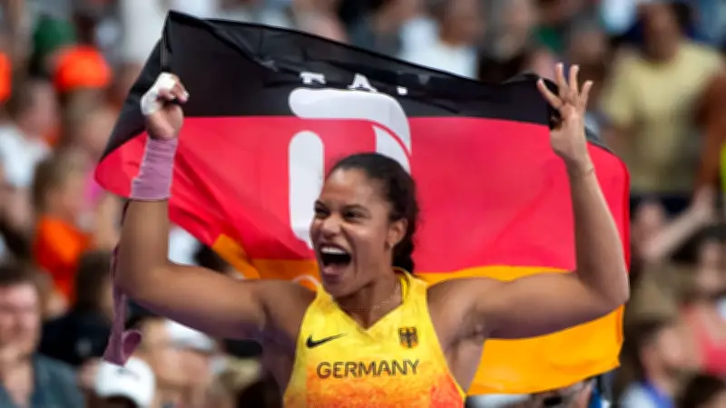 Olympiasiegerin Yemisi Ogunleye heiratet NFL-Profi Tyler Mabry: Privates Glück nach sportlichem Triumph