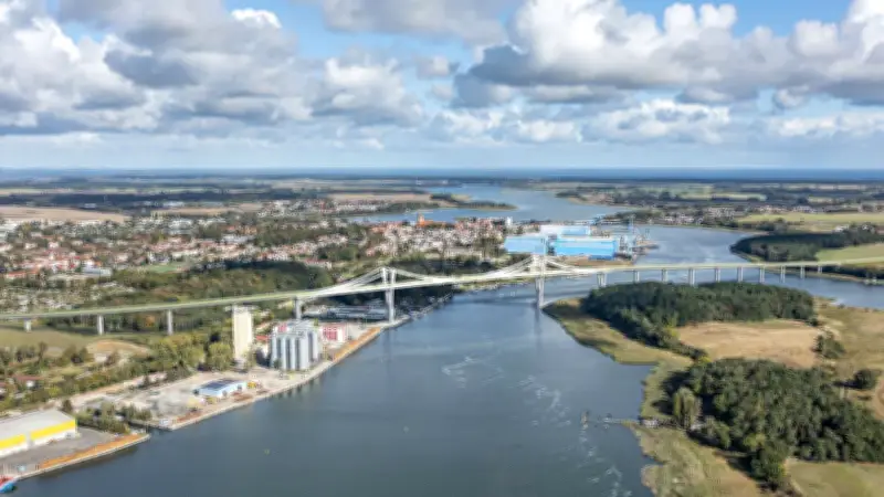 Ortsumgehung Wolgast: Neue Peenebrücke wohl erst Ende 2029 fertig