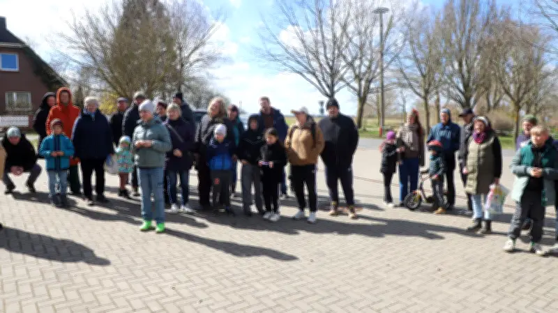 Oster-Rallye in Pensin: Dorfklub begeistert Familien mit Spielen und Gemeinschaft