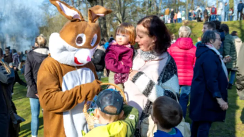 Ostereiersuche im Droyßiger Schlosspark: Ein Fest für die ganze Familie am Ostersonntag
