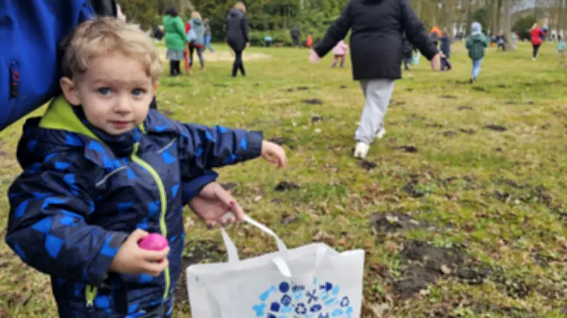 Ostereiersuche in Anklam: Traditionelle Osteraktion begeistert seit zwölf Jahren Familien
