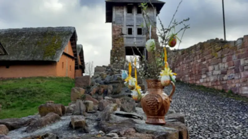 Osterfest auf der Königspfalz Tilleda: Historisches Familienvergnügen am Wochenende