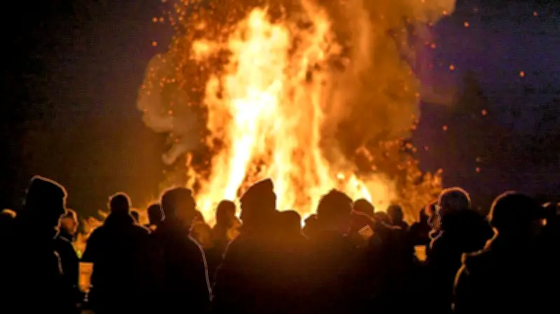Osterfeuer in Dessau-Roßlau: Sicherheitsauflagen dämpfen Tradition