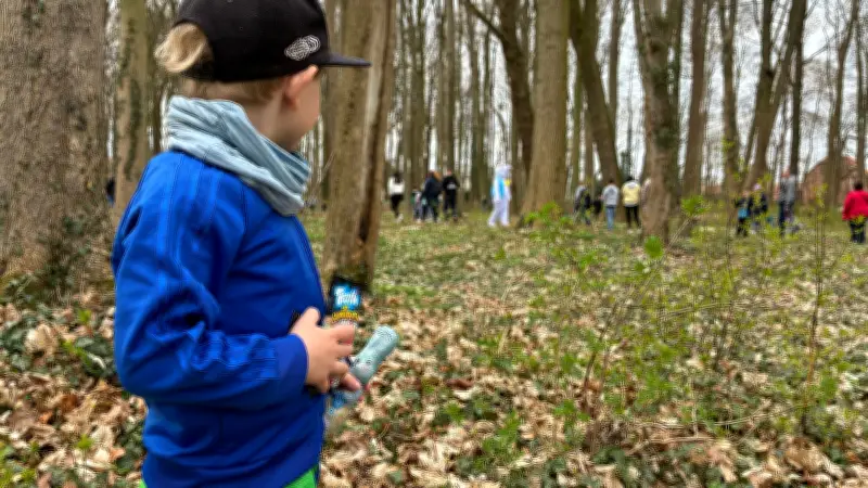 Osterhase hoppelt vorzeitig durch Wittenburg: Große Eiersuche im Schäferbruch