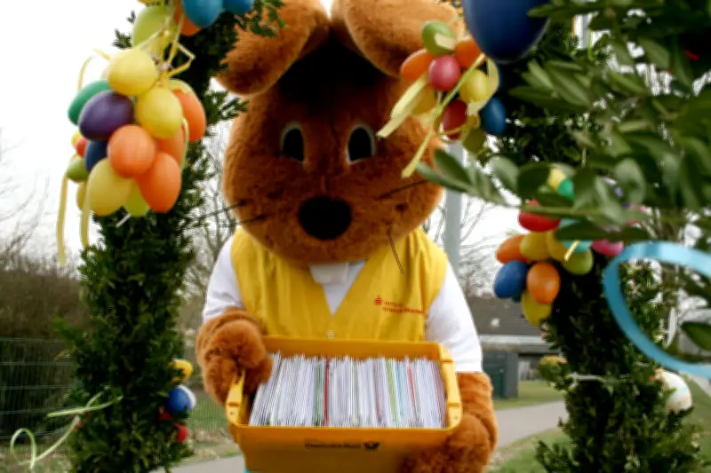 Osterpostfiliale: Über 50.000 Kinderbriefe an Hanni Hase aus 32 Ländern