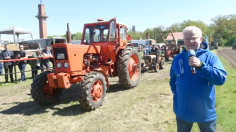 Perleberger Traktor- und Pulling-Treffen: Traditioneller Saisonauftakt mit schwerem Gerät