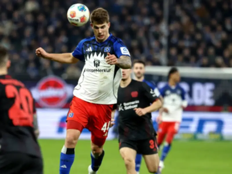 Personalsorgen beim HSV: Vuskovic verpasst Spiel in Stuttgart