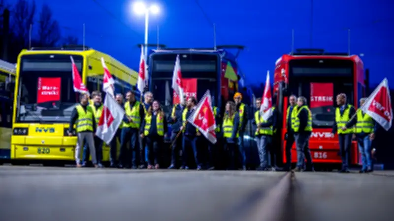 ÖPNV-Deal in MV: Mehr Geld und kürzere Arbeitszeit nach Warnstreiks