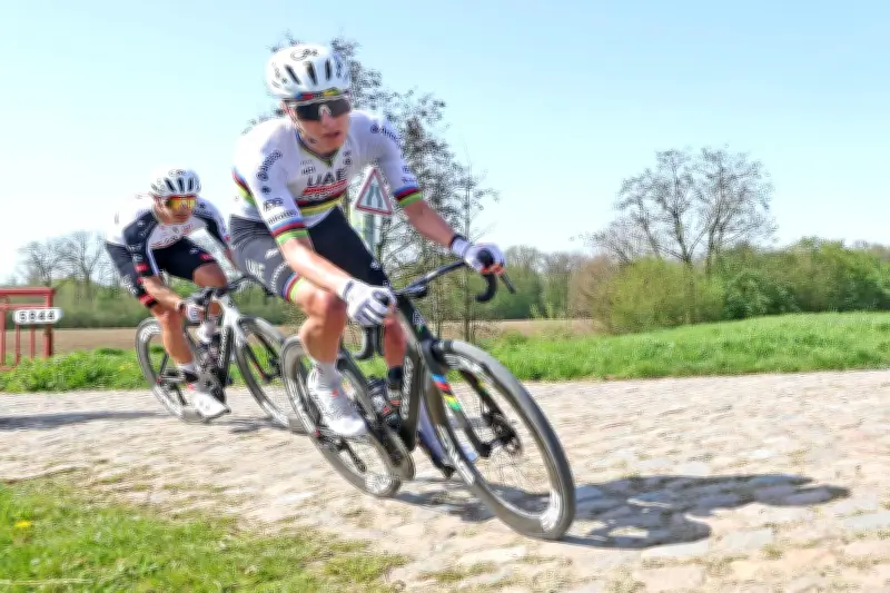 Pogacar jagt fehlenden Triumph in der Hölle des Nordens bei Paris-Roubaix