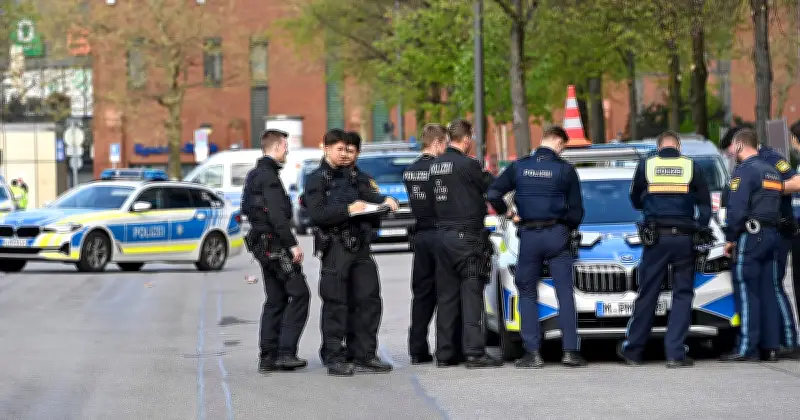 Polizei-Großeinsatz in München-Neuperlach: Hubschrauber und Drohne im Einsatz