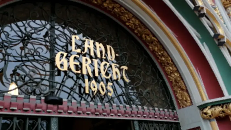 Prozess um Sprengstoffexplosion: Angeklagter unter Drogen in Zelle statt vor Gericht