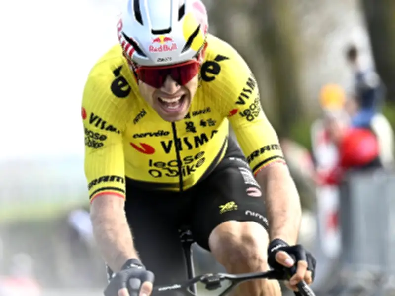 Quer durch Flandern: Filippo Ganna stiehlt Wout van Aert im letzten Moment den Sieg