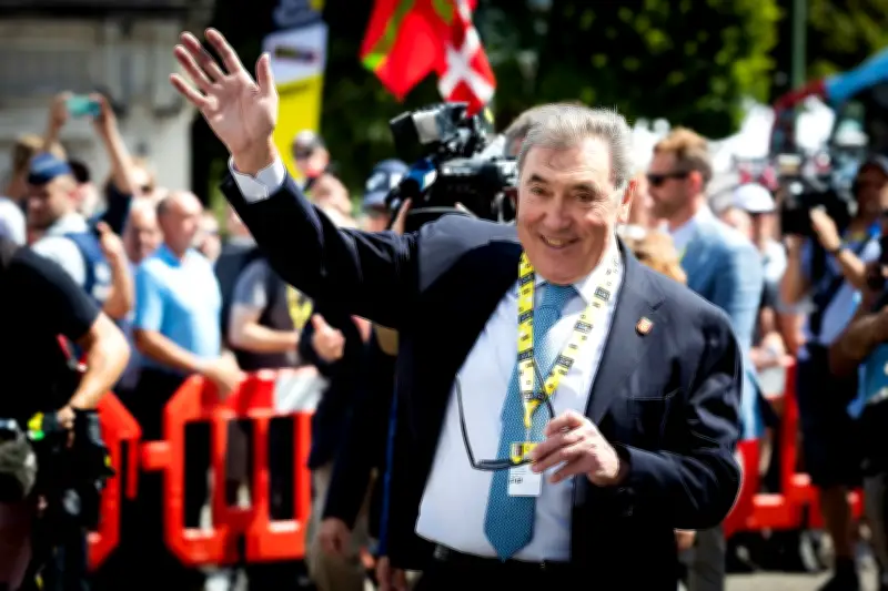 Rad-Legende Eddy Merckx erneut im Krankenhaus: Hüftinfektion nach Sturzfolgen