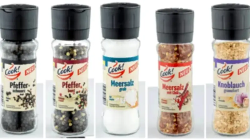 Rückruf: Gewürzmühlen von Cook! bei Norma – Plastik im Essen