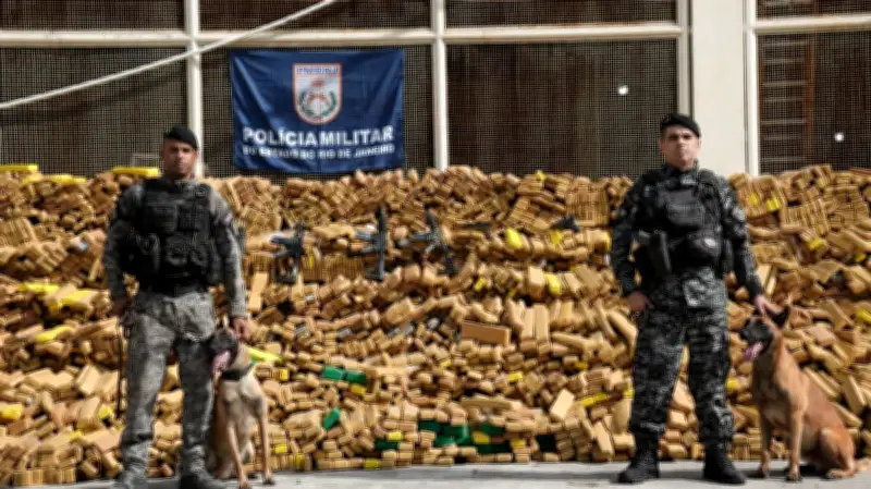Rekordfund in Rio: Fast 50 Tonnen Marihuana sichergestellt - größter Drogenfund Brasiliens