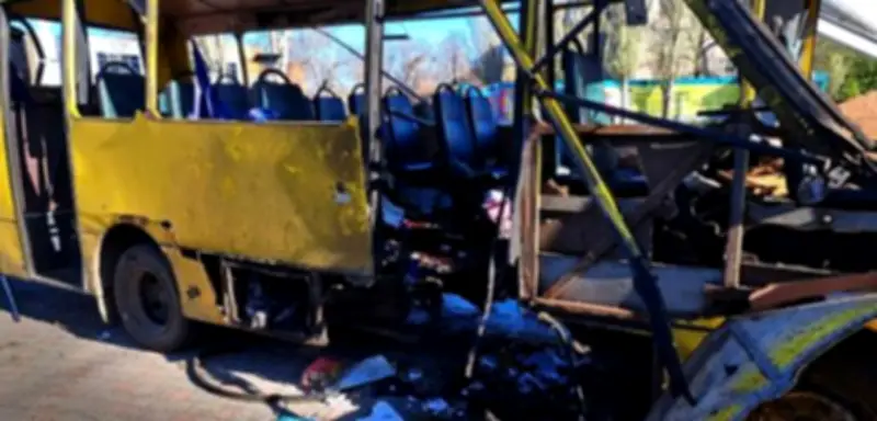 Russischer Drohnenangriff in Südukraine: Mindestens drei Tote bei Attacke auf Bus in Nikopol