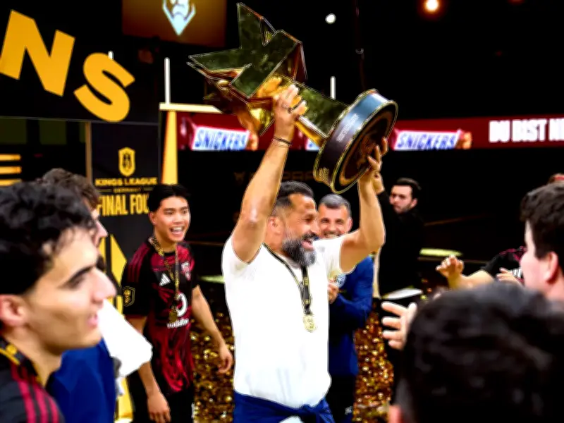Salihamidzic-Vater-Sohn-Moment bei Kings-League-Finale
