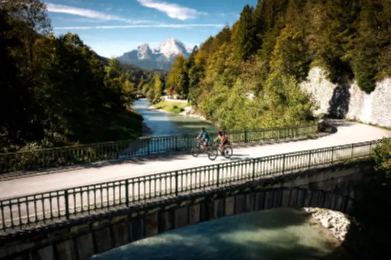 Salzschleife: Fernradweg in Bayern wächst über die Grenze nach Österreich