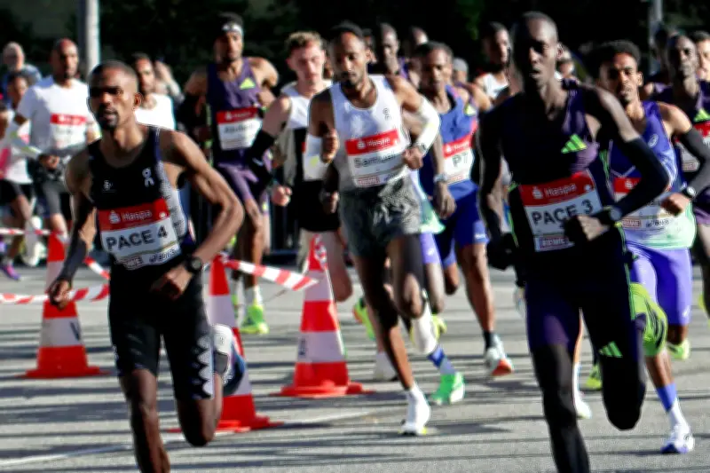 Samuel Fitwi läuft in Hamburg zweitbeste deutsche Marathon-Zeit