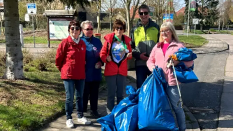 Sangerhausens Frühjahrsputz: 300 Helfer sammeln Müll – sogar Asbest und Schrott gefunden
