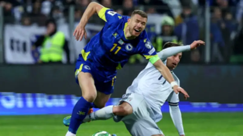 Schalke muss vorerst ohne Edin Dzeko auskommen: Bosnien-Held erleidet Schulterverletzung