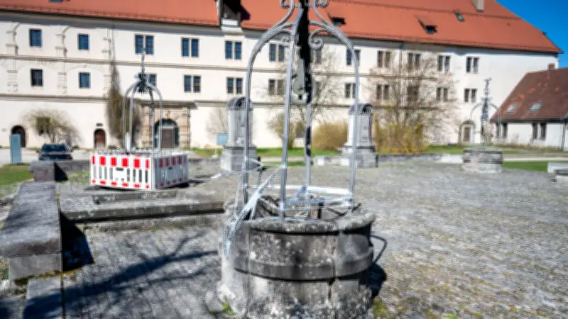 Schock auf der Wülzburg: Siebenjähriger stürzt vier Meter tief in historischen Brunnen