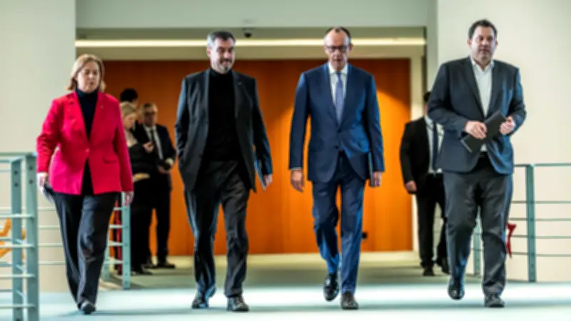 Schwarz-rote Koalition präsentiert Ergebnisse nach Krisengipfel zu Energiepreisen