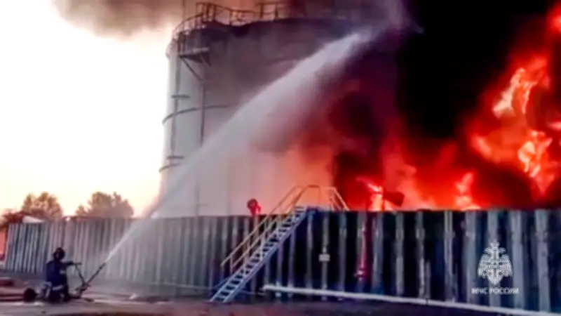 Schwarzer Regen in Tuapse: Umweltkatastrophe nach Drohnenangriff