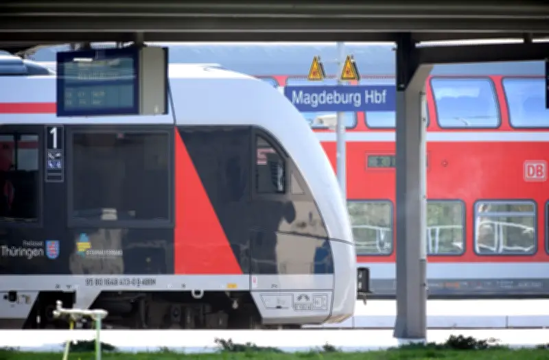 Schwarzfahrer verfolgt Zugbegleiter: Bundespolizei greift am Magdeburger Hauptbahnhof ein